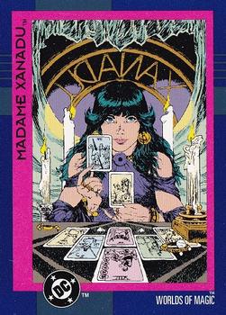 AustinGorton's tweet photo. Card 117: Madame Xanadu
I like how this constructed so it almost looks like a Tarot card in and of itself.
#TradingCardADay #DCCT #WorldsOfMagic https://t.co/SfH6ErnHrw