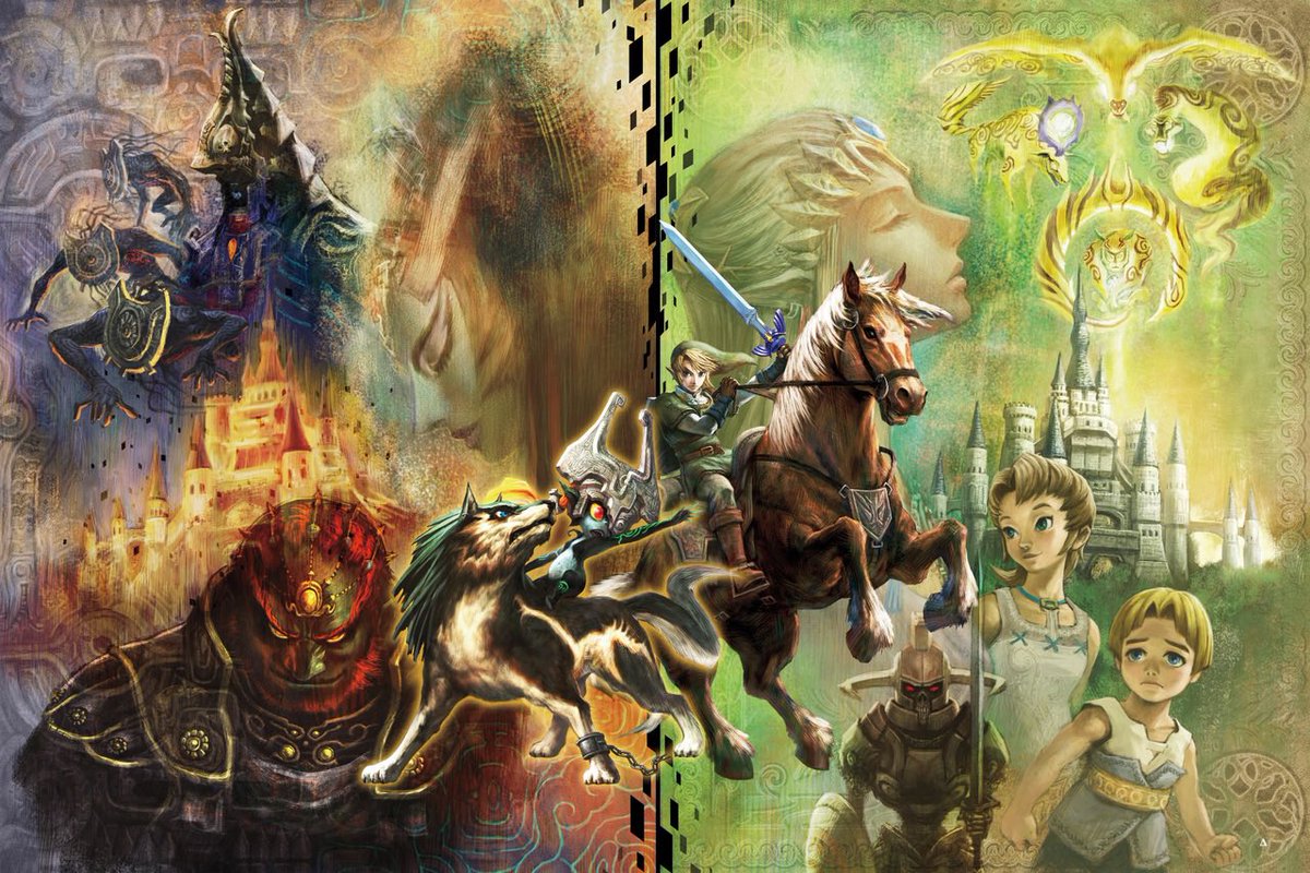miiyashei's tweet photo. The Zelda team really outdid themselves with the Twilight Princess artwork 🔥 https://t.co/mgPonZUOjS