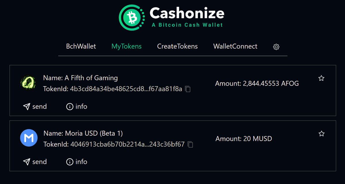 davidshattuck8's tweet image. There now exists on #BCH a native (on-chain, miner-verified), provably over-collateralized, dollar-pegged stablecoin. Still in beta but I cannot overstate how awesome and huge this is.

Connecting my wallet and minting these 20 MUSD seriously took less than 10 seconds.