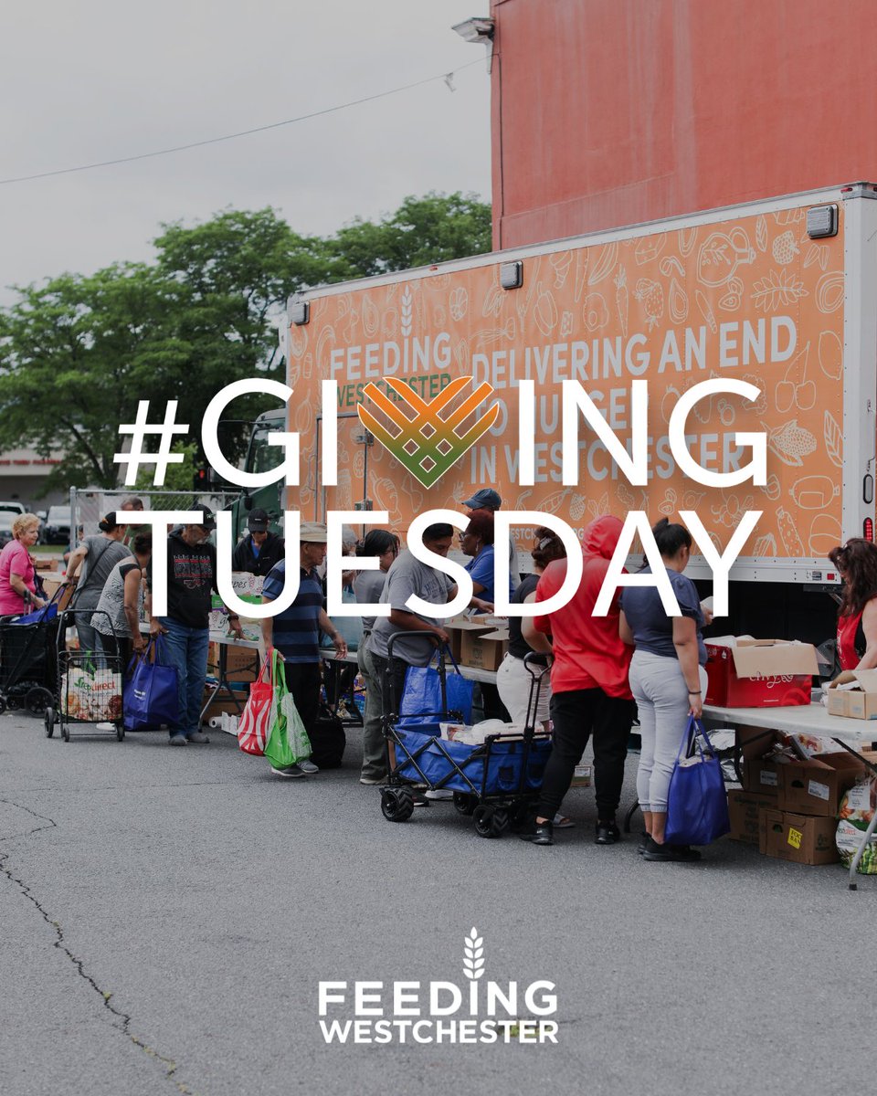 FeedWestchester's tweet image. This Giving Tuesday, let’s come together to make a difference! Every donation helps provide meals and hope to children, seniors, and families right here in Westchester. 

Donate today! FeedingWestchester.org/donate