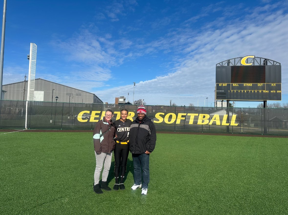 I had an awesome unofficial visit with <a href="/CentreCSoftball/">Centre Softball</a> ! Thank you Coach V and Coach Nat. I had a fun time learning about your softball program and university!
