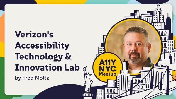 Join us tomorrow to learn about <a href="/Verizon/">Verizon</a>'s accessibility technology and innovation lab.

Attend online or in person. #Captioned and ASL buff.ly/40HYwAF 

Pre-approved for IAAP CAECs

#Accessibility