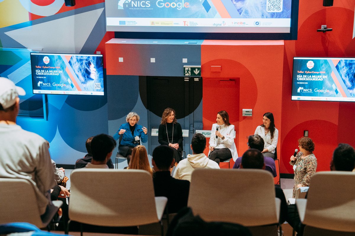 Celebramos el primer año del GSEC en Málaga, con +6.500 asistentes en actividades para estudiantes, pymes, socios y ONGs. Gracias a Google for Startups, Google for Education y Google.org por colaborar en este esfuerzo por la ciberseguridad. Esto es solo el inicio 🌍.
