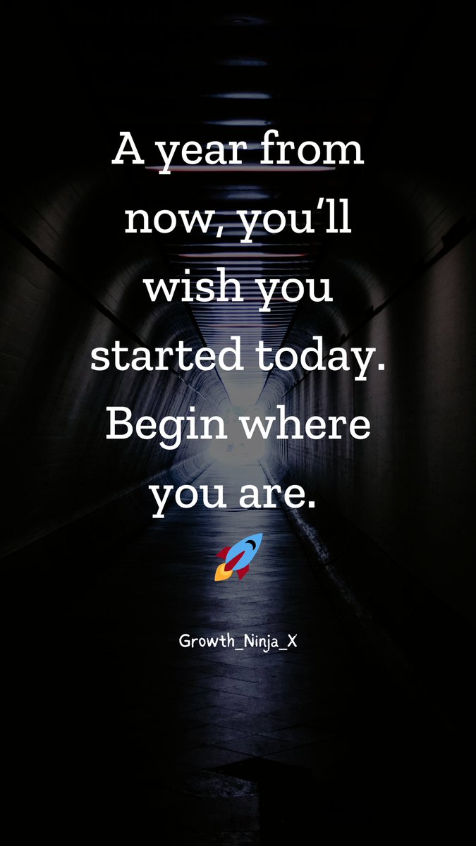 Growth_Ninja_X's tweet photo. #growthninja #SelfImprovement #StartToday https://t.co/Fmf6ypFQGs