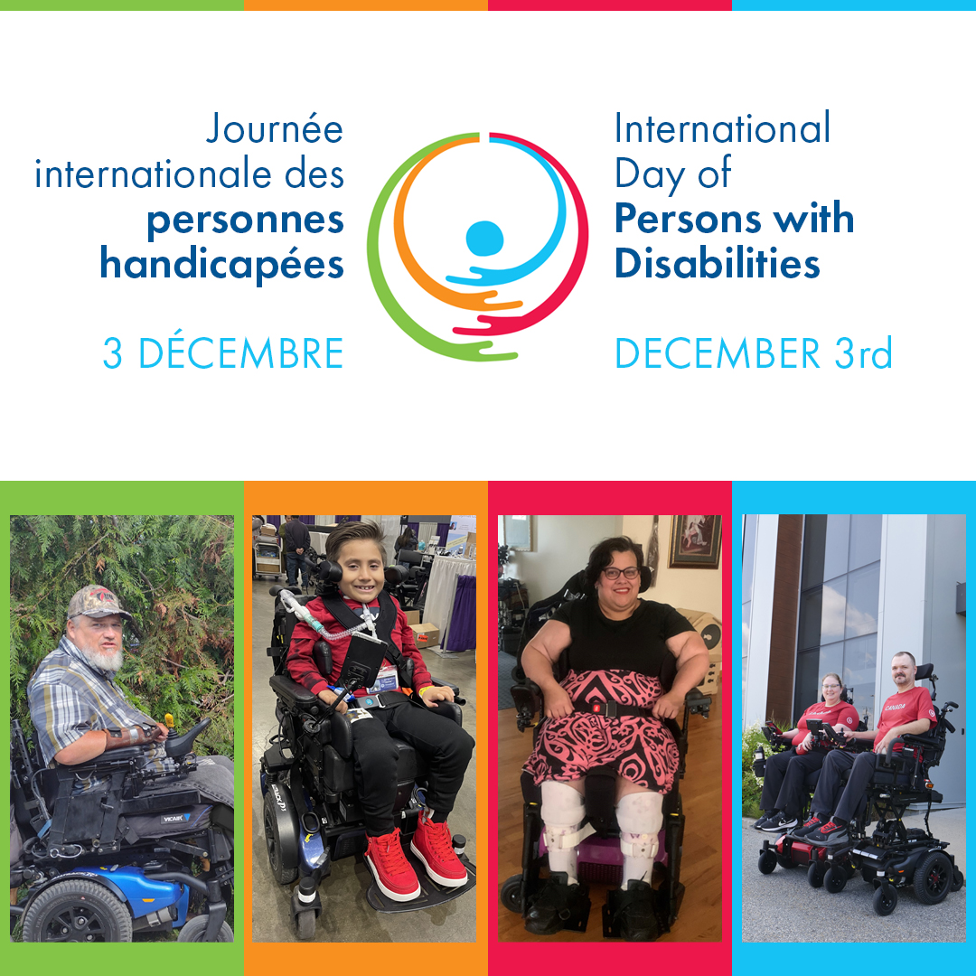 amylior's tweet photo. Aujourd'hui, à l'occasion de la Journée internationale   des personnes handicapées, nous célébrons la force, la résilience et les réalisations des personnes handicapées dans le monde entier. Favorisons l'inclusion, de l'accessibilité et de l'égalité pour tous! #vieenfauteuil https://t.co/M72IB50zuQ