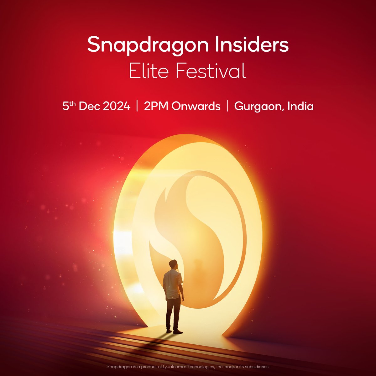 #TeamQualcomm has something fun planned to experience all that is powered by Snapdragon. Don’t miss this experience and remember we're just getting started! #SnapdragonInsiders #EliteFestival