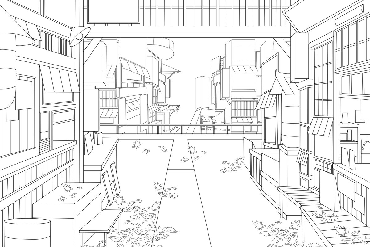 趣味絵の線画～ 