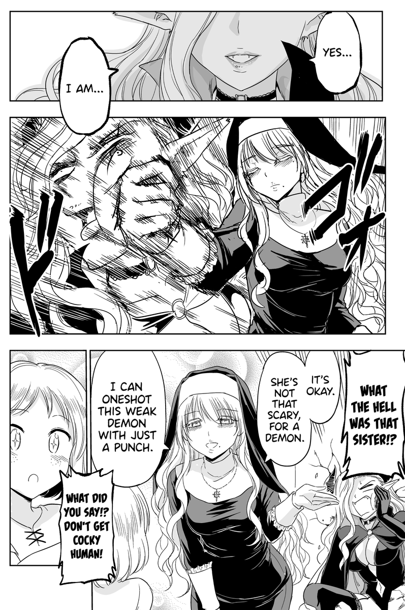 @man_Arihred English version! [The Sister with Strength on Halloween.] 