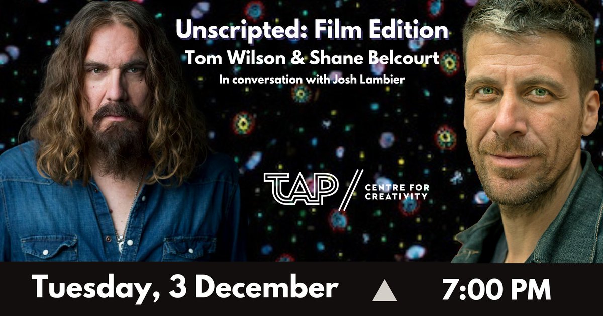 Words Fest (@wordsldn) on Twitter photo Join us TONIGHT for a free screening of Beautiful Scars, a searching documentary film by director Shane Belcourt, based on the memoir of artist Tom Wilson.
Tom & Shane will join us at <a href="/tapcreativityon/">TAP Centre for Creativity</a>!
Register online: zoom.us/webinar/regist…
Onsite: tapcreativity.org/events/unscrip… Join us TONIGHT for a free screening of Beautiful Scars, a searching documentary film by director Shane Belcourt, based on the memoir of artist Tom Wilson.
Tom & Shane will join us at <a href="/tapcreativityon/">TAP Centre for Creativity</a>!
Register online: zoom.us/webinar/regist…
Onsite: tapcreativity.org/events/unscrip…