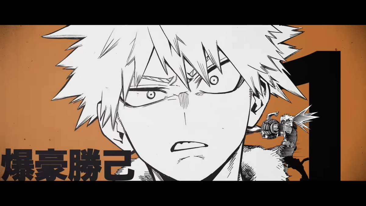 爆豪勝己 1位 特製銅像 制作決定！！！！ ほんとに完膚なきまでの1位で