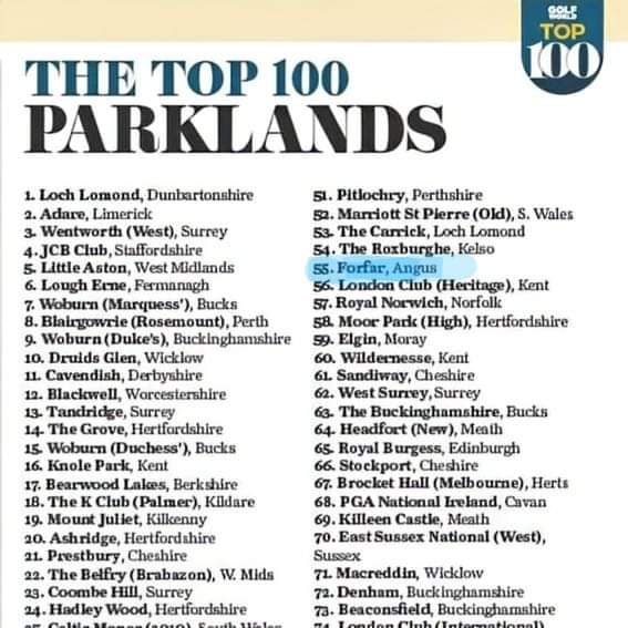 Forfar Golf Club tweet media