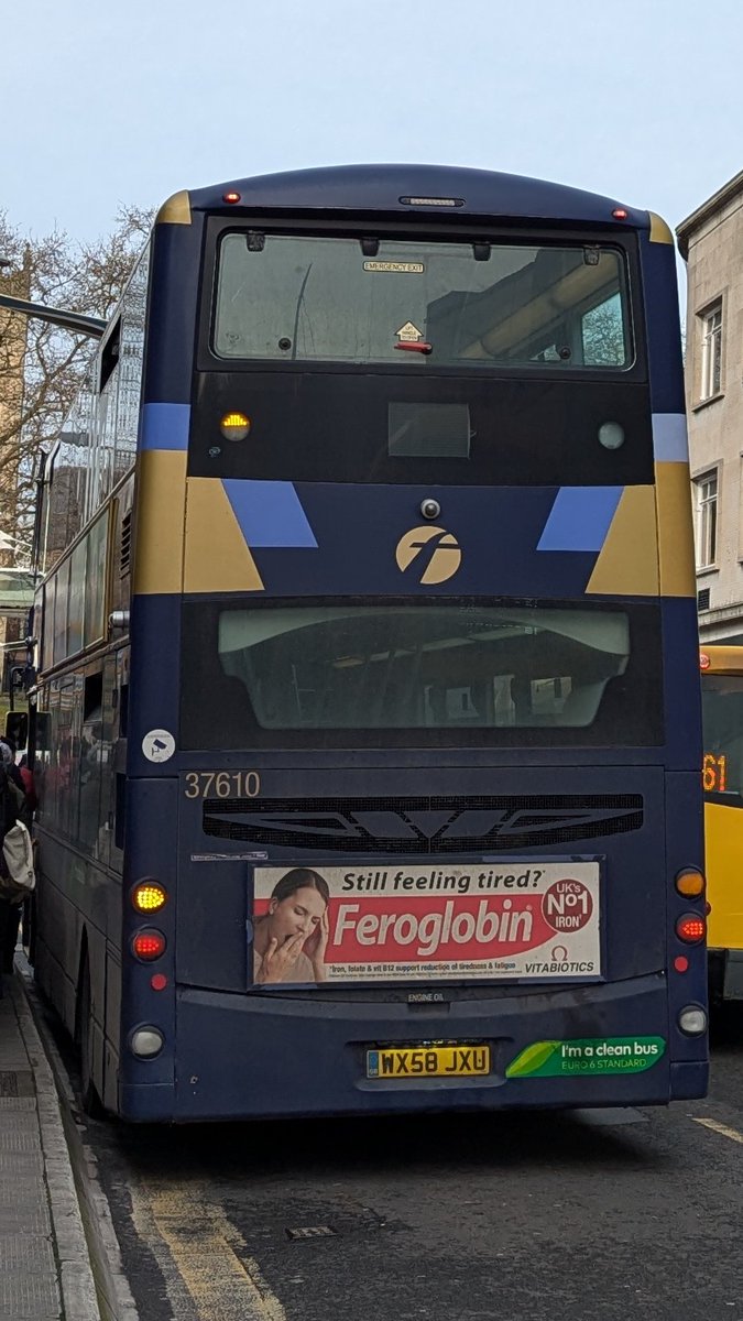 JEKB_'s tweet photo. @FirstBSA I boarded this bus near Temple Meads around 11:38 this morning and the driver closed the door as I was getting on. They then drove off before I had a chance to sit down. I have a slightly sore arm but I want to report it because someone could've been badly hurt by this. https://t.co/9Qe1g9fHbH