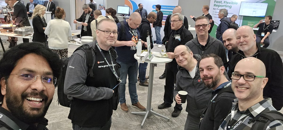 sai_penumuru's tweet image. Finally found the most wanted person in the Oracle community at #ukougdiscover24! Truly inspiring to connect and exchange ideas at such an incredible event. #OracleCommunity #UKOUG @oraclebase @oracleace @oracleugs
