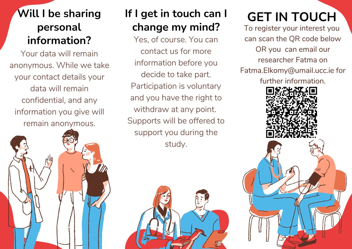 FatmaElKomy_'s tweet photo. 📢 Join Our Study on Medication Management After a Heart Attack 💊❤️

Have you or a loved one experienced a heart attack? We want to hear from you!

Use the link to register your interest OR scan the QR code and find out more. 

https://t.co/kqTlkpjeDY https://t.co/Ols8TOAm8O
