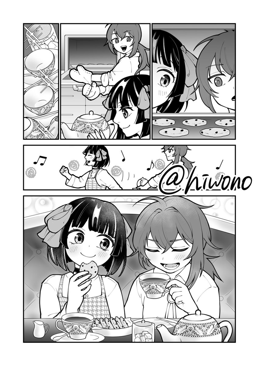 skeb納品しました!
「かわいく家庭的なシチュエーション」での漫画リクエスト、ありがとうございました。
#Skeb 