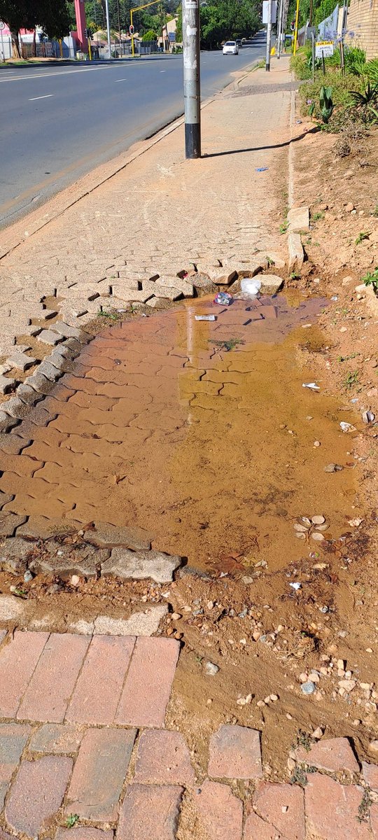 Nicks_69's tweet photo. @CityofJoburgZA waste of water. 115 jhb road Lyndhurst. At least 5th notification. https://t.co/l84VdYoVSR