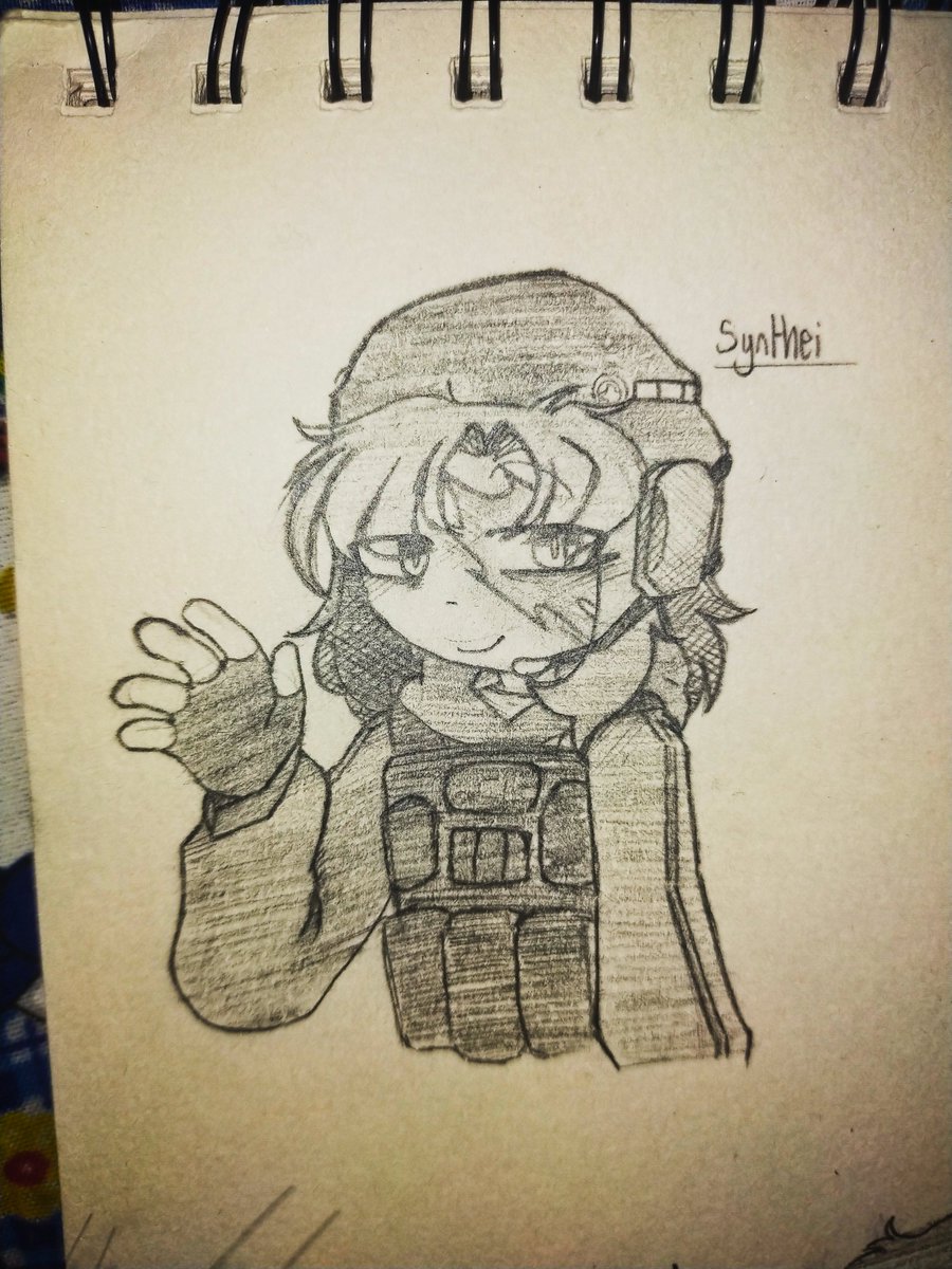 StarBulletXD's tweet photo. Hello chat, Meet Synthei, My Hellmet Oc (+My Bf's Hellmet oc that is unnamed)
I love em :3
#hellmet #hellmetoc https://t.co/XImNX0ciSJ