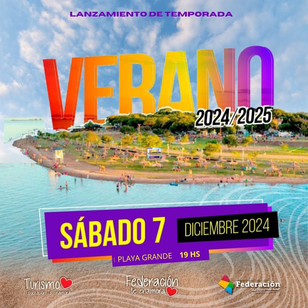 federacionmuni's tweet photo. LANZAMIENTO DE TEMPORADA

Sábado 19:00 hs. - Playa Grande. https://t.co/GmEV2Rg45E