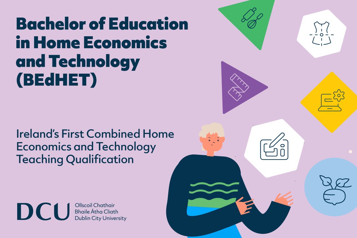 DCU Institute of Education (@dcu_ioe) on Twitter photo Join the BEdHET programme <a href="/DCU_IoE/">DCU Institute of Education</a> in collaboration with <a href="/TUS_ie/">Technological University of the Shannon</a>. This programme combines Home Economics and Technology in a way that enhances critical thinking and problem-solving skills. For more information, visit: launch.dcu.ie/4fv3Z1Q Join the BEdHET programme <a href="/DCU_IoE/">DCU Institute of Education</a> in collaboration with <a href="/TUS_ie/">Technological University of the Shannon</a>. This programme combines Home Economics and Technology in a way that enhances critical thinking and problem-solving skills. For more information, visit: launch.dcu.ie/4fv3Z1Q