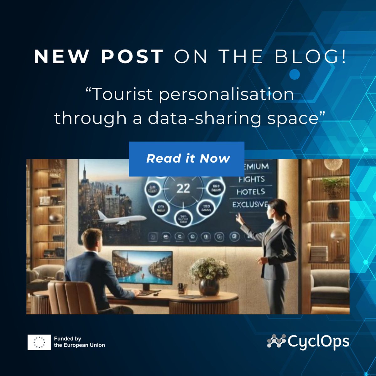 ✨ New blog post! ✨
Discover how tech is reshaping tourism with personalised, connected, and unique experiences. 

👉 Learn more: lnkd.in/dqNaPWG4

#datacycles #dataspace #datasovergnity #datapipeline