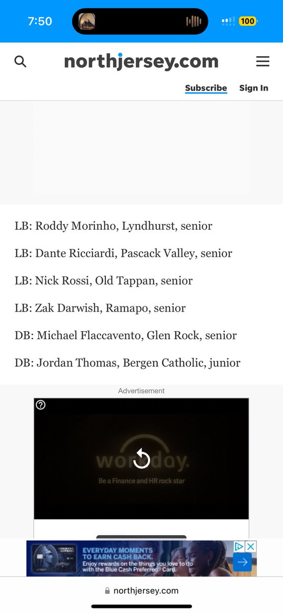 Roddymorinho's tweet photo. First team all bergen county linebacker 🤝https://t.co/5OsdCapYgd https://t.co/ZfnsKnFOBm