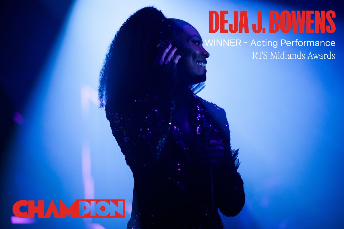 RTS Wins Incoming! Congratulations to Orla Smyth-Mill for Costume Design (Scripted) #rtscraftawards and to Deja Bowens J. Bowens for Acting Performance #rtsmidlandsawards