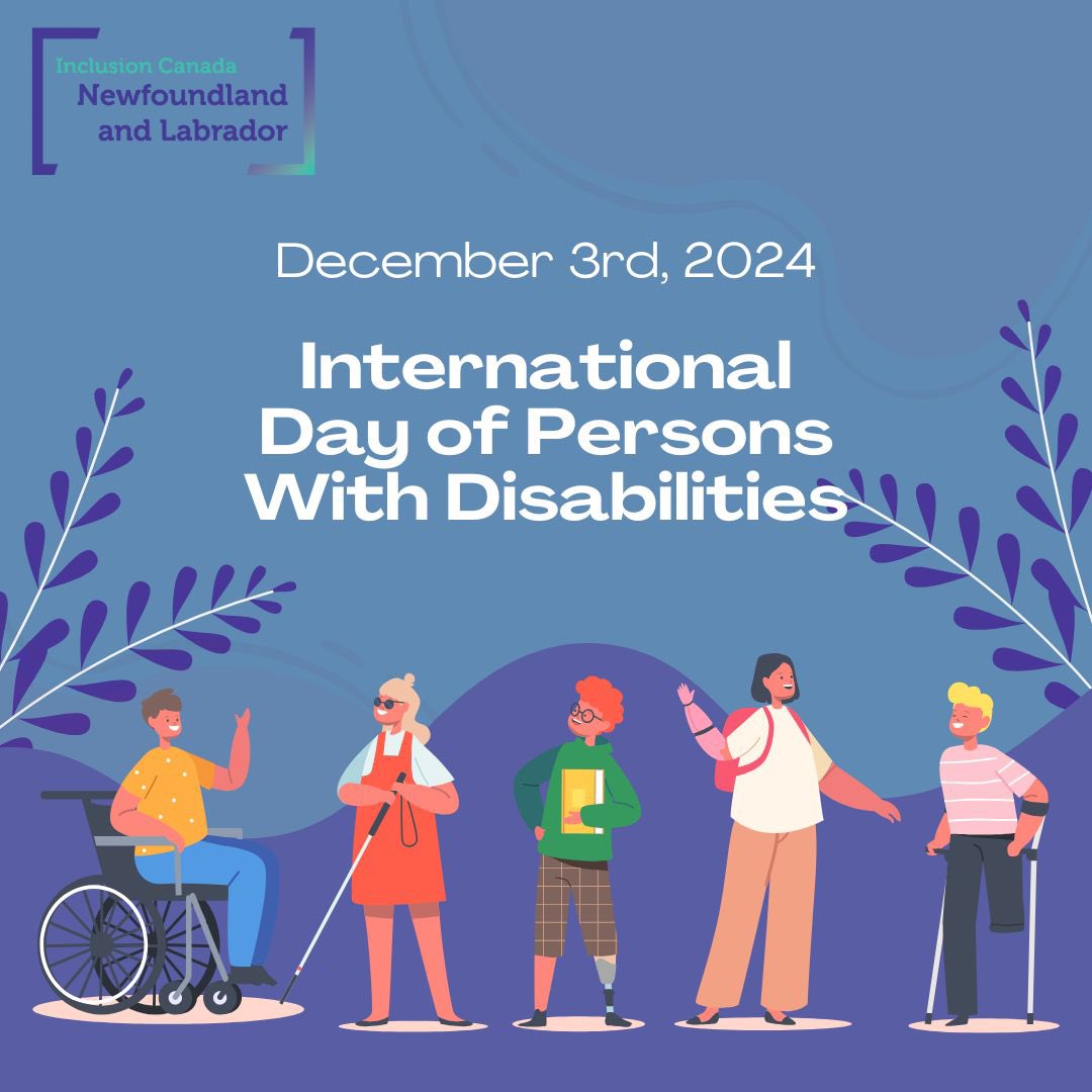 InclusionCanNL's tweet photo. In every community people with disabilities are change makers. They are also leaders. On this important day, and everyday let’s work together to achieve an inclusive and sustainable future for all people!🌟 #IDPD2024 https://t.co/4tfERnY9X8