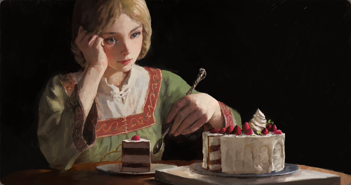 UnoMitsuko's tweet image. Rya&apos;s cake.
#ELDENRING #エルデンリング #fanart