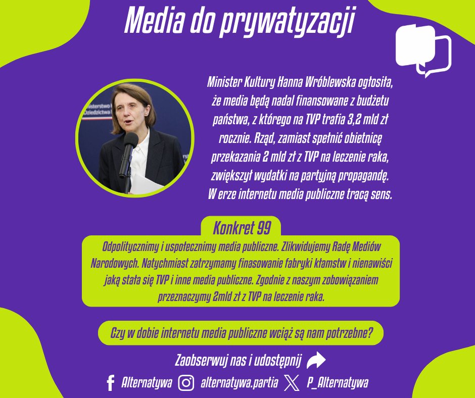 P_Alternatywa's tweet photo. Znowu zapomnieli o kolejnym konkrecie i w dodatku konkret 99 uznali za spełniony. Coś nam się nie wydaję 🤡 https://t.co/Tw2OOgidp7