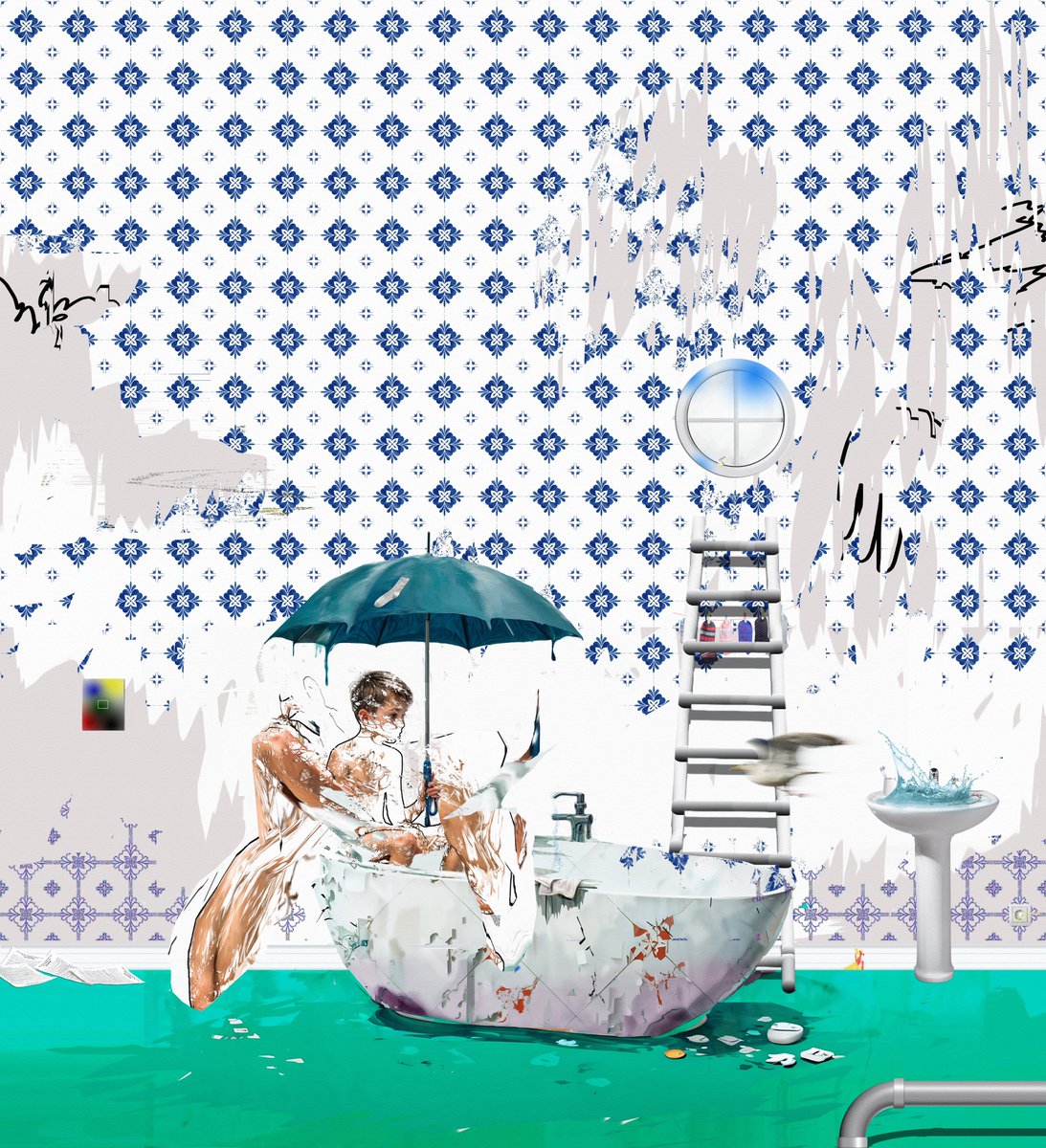 ilyabliznets's tweet image. Searching for inspiration
AI, digital painting, collage
Only 10 editions

New collection / December 4th on @objktcom