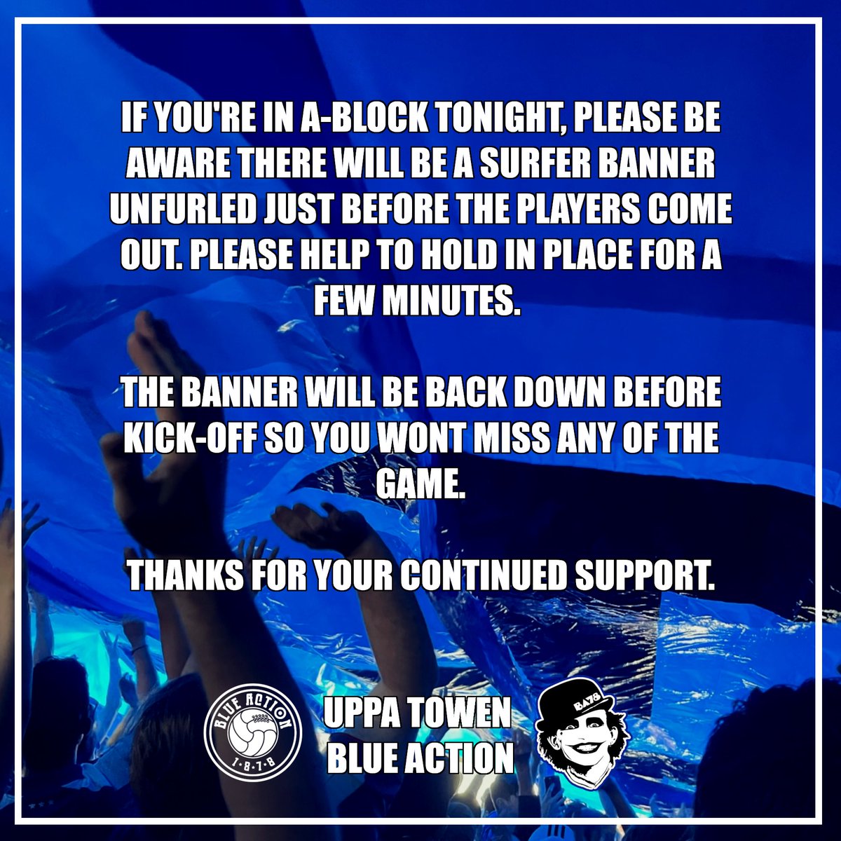 BLUE ACTION (@blueaction1878) on Twitter photo #ITFC #BA78 #ITFC #BA78