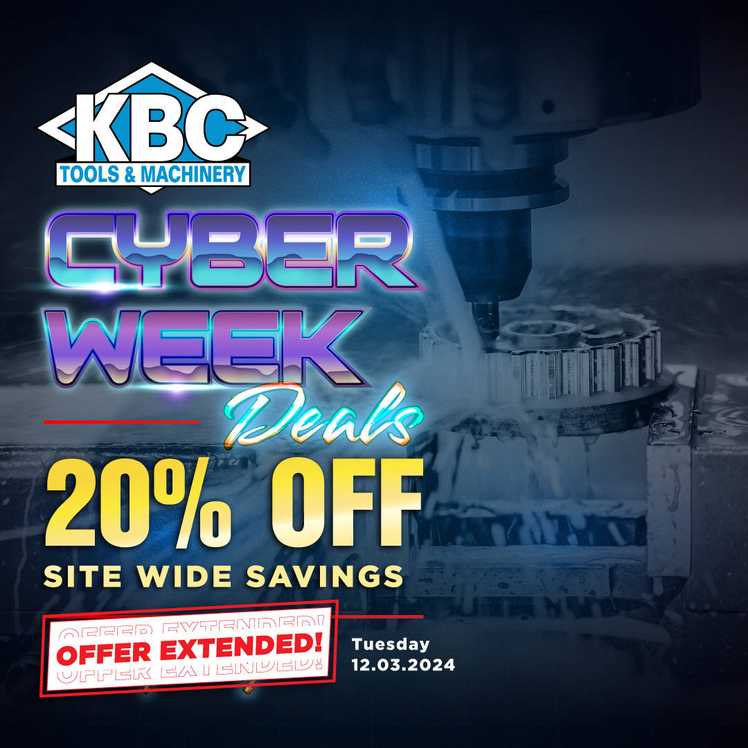 kbctools's tweet image. ⚙️ SALE EXTENDED ⚙️
One more day to save 20% OFF SITEWIDE at KBC Tools &amp;amp; Machinery!
🔧 Cutting tools, measuring, accessories &amp;amp; more!
💻 Use Promo Code: CMSAVE24
⏳ Ends Dec. 3 at midnight!
l8r.it/gH4U
#MachinistTools #ToolSavings #KBCTools