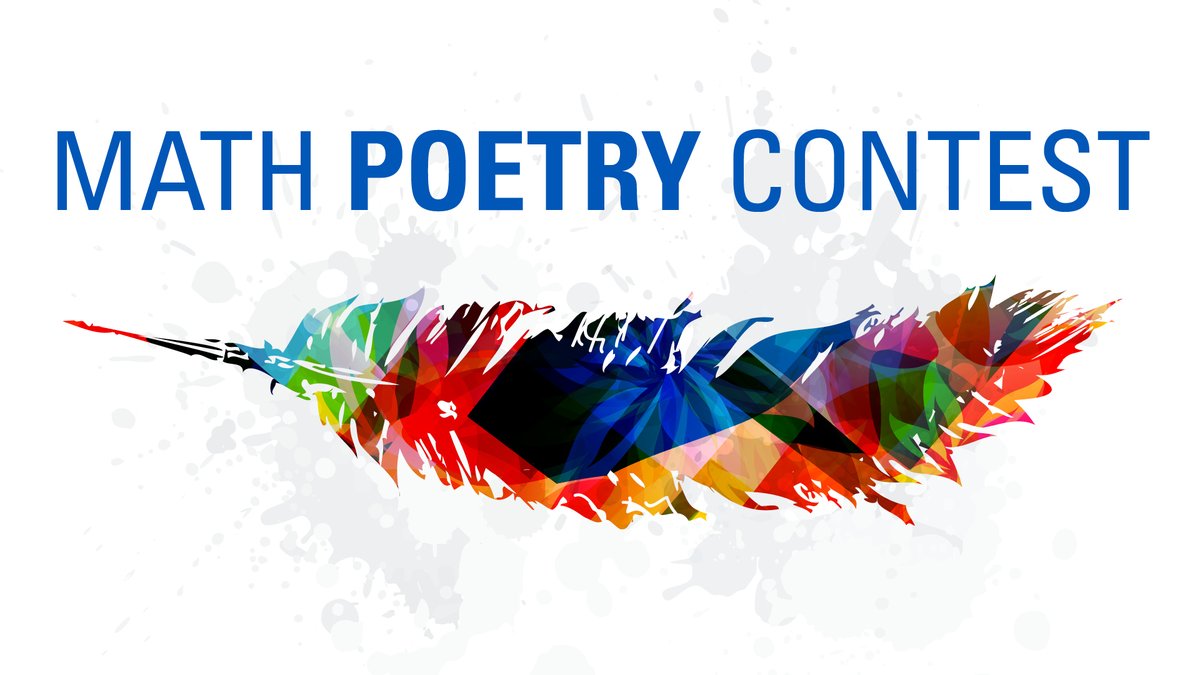 amermathsoc's tweet photo. Call for submissions! Students, the AMS is seeking your original math poetryโcheck guidelines here and submit your work today! #mathpoetry
https://t.co/eagY3hR0nB https://t.co/MYoHPJ686P