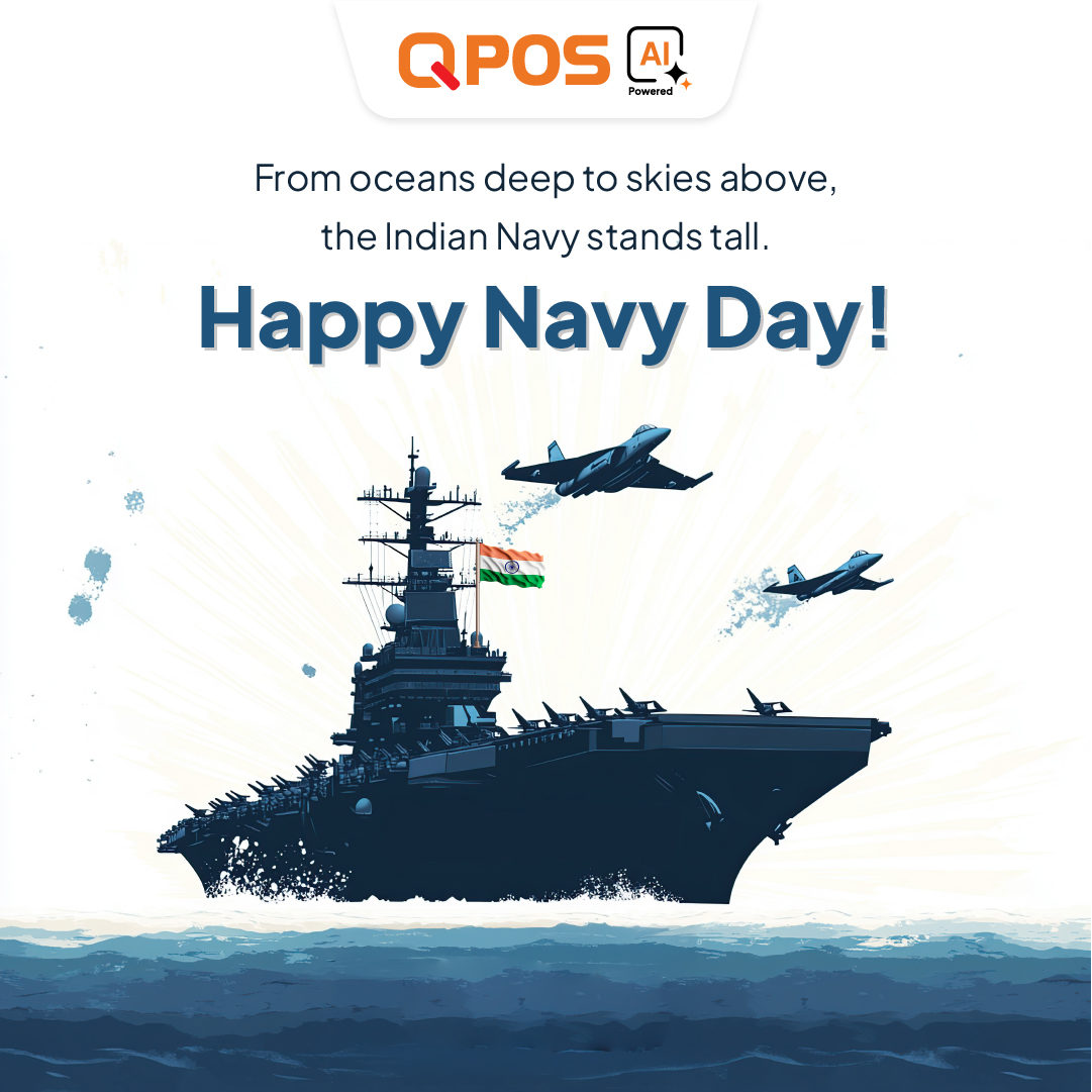 QPOS_Solution's tweet photo. 🌊 "From oceans deep to skies above, the Indian Navy stands tall." 🚢

This Navy Day, we celebrate the unwavering strength, bravery, and dedication of the Indian Navy, our guardians of the seas. 🇮🇳

#IndianNavyDay #IndianNavy #MaritimeHeroes #NavyPride #indiannavypride #qpos https://t.co/g114zY1bCX