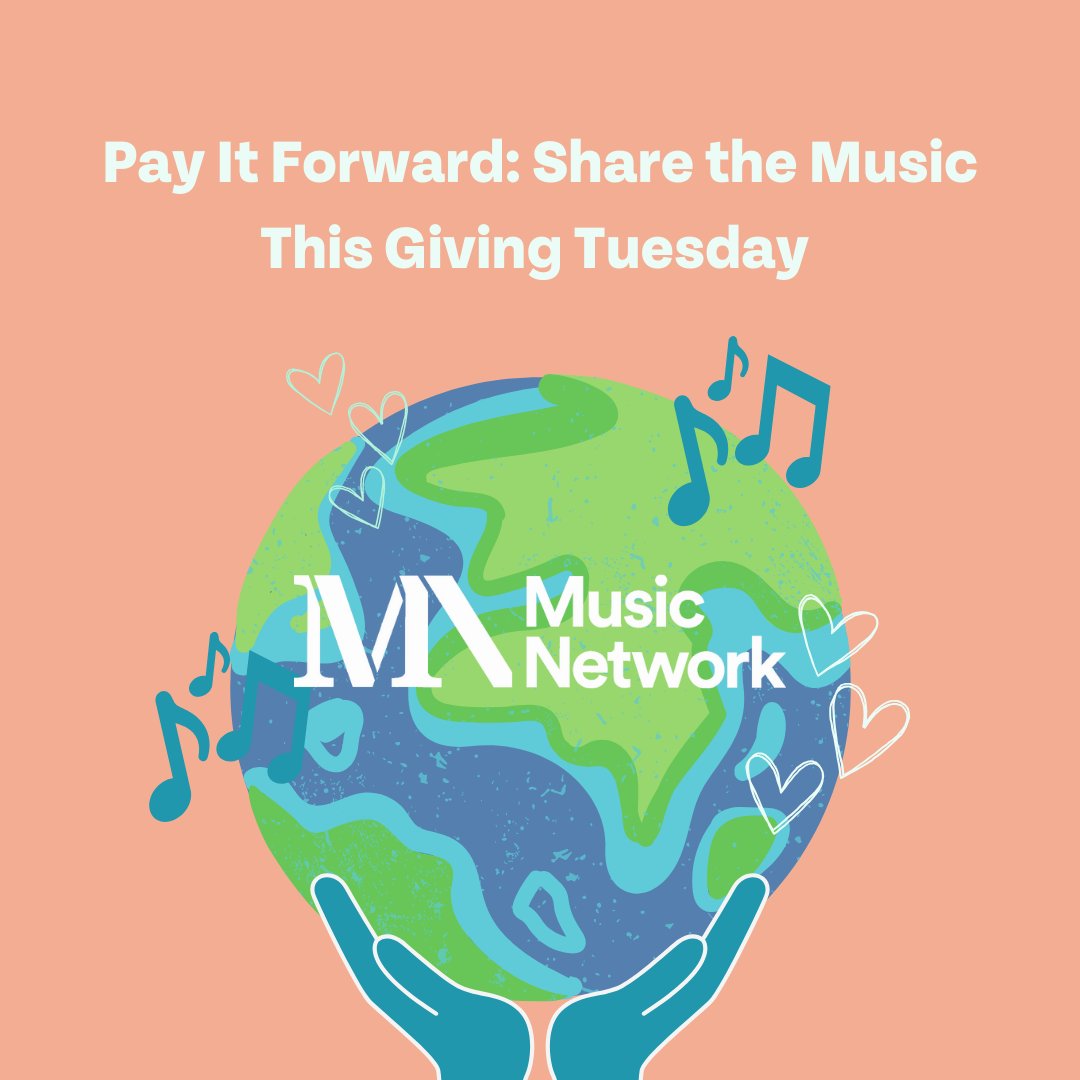 This #GivingTuesday help us spread the joy of live music

🎶💛Gift a concert ticket to a member of one of the community &amp; charity partners we work with through our Pay It Forward: Share the Music scheme

🎵Donate any amount, big or small at loom.ly/ag2XHyk 
#ShareTheMusic
