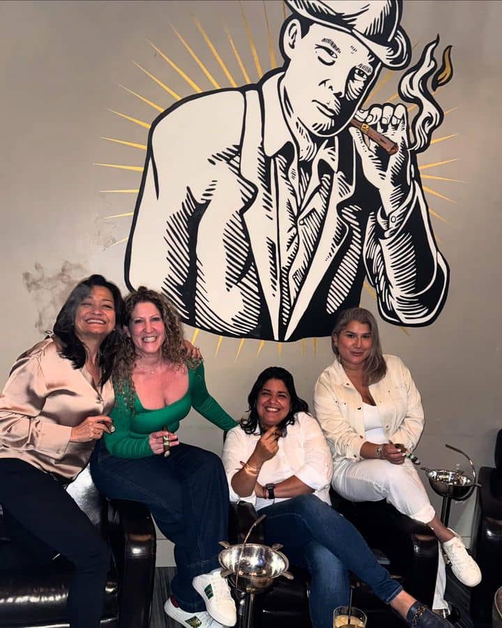 LAbzaradel52803's tweet photo. Cigars and Smiles… Friends, Best Moments, Shared by Our Love for Tobacco 🤗💨✨ @republicacigarlounge
#CigarsAndSmiles #Amigas #TobaccoLove #CigarLife #GoodVibes #SharedMoments #CigarLovers #TobaccoFriends #SmokeTogether #CigarSisterhood https://t.co/qanlZunxbq