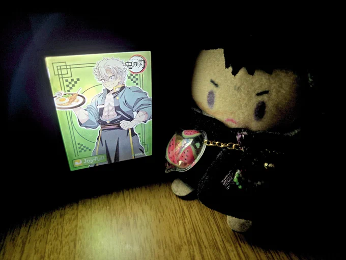 ご厚意で頂いたジョイフノレさねみが目眩ましレベルの明るさで笑ってしまった 