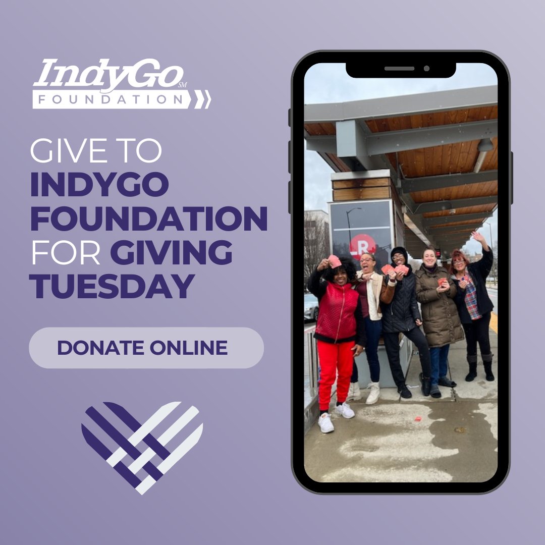 This #GivingTuesday, help drive change and fuel opportunity! Your donation powers access to mobility for those who need it most. Together, we can keep Marion County moving forward. Donate here: ow.ly/3BT550UhwPL and ask your employer about matching gifts!