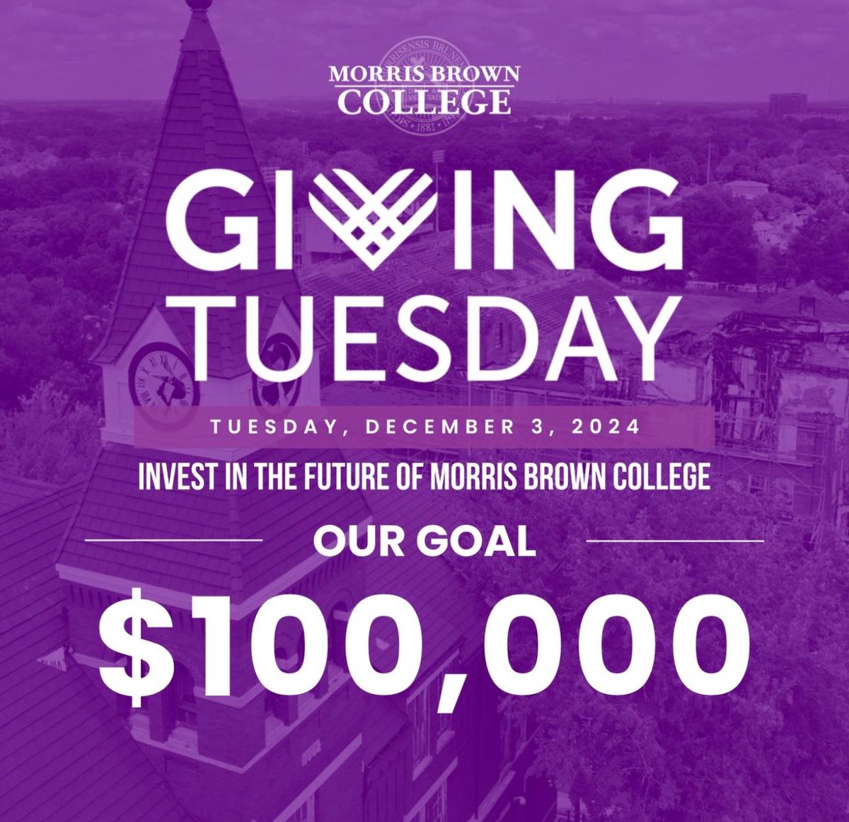 Please give to Morris Brown College today! #TheResurgence  

Cashapp: $RestoreMorrisBrown

PayPal: paypal.com/donate/?cmd=_s…

Credit Card: co.clickandpledge.com/advanced/defau…