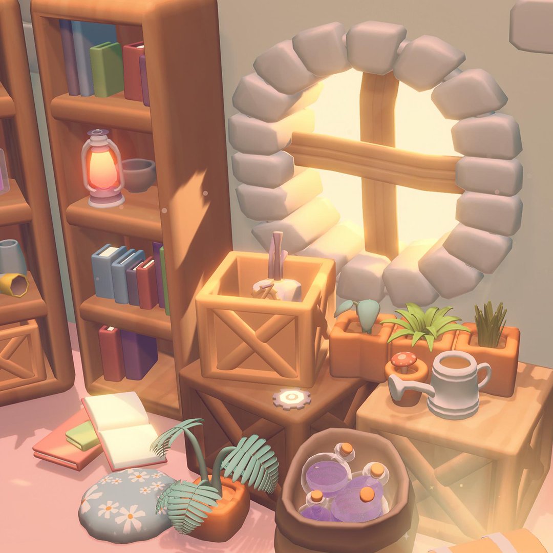 tinykiwigames's tweet photo. If you like decorating cute corners 🏠🌸 and cozy nooks 🌿💕  

Wishlist 🔮 and follow ✨ us on Steam!! ☺️👇 https://t.co/ijsQV1uHOv