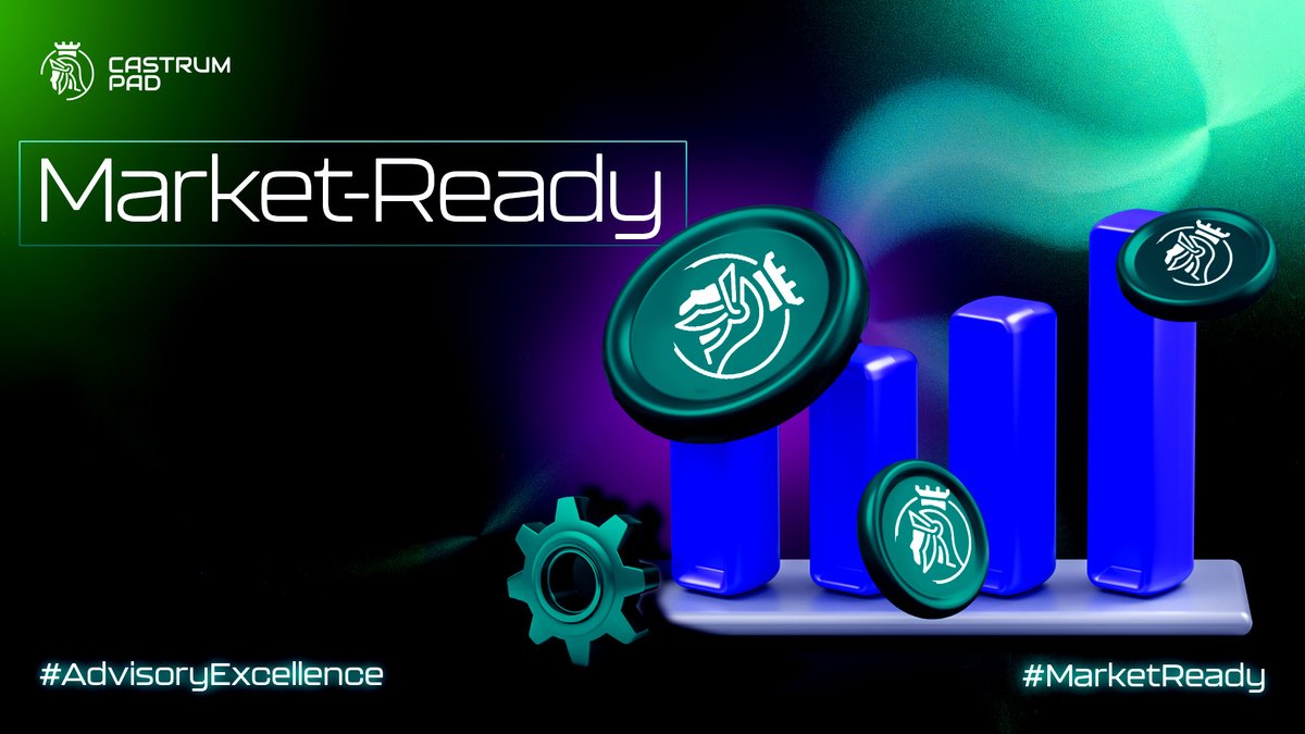 CastrumPad's tweet photo. 💡Elevate Your Project with Phenomenal Advisory Services! 📈 From refining tokenomics to crafting winning go-to-market strategies, our experts ensure you're market-ready. Don't just launch—thrive with Castrum Pad! 🚀 #AdvisoryExcellence #MarketReady