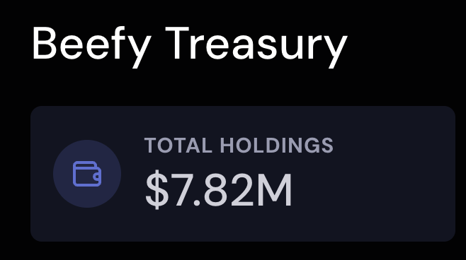 CryptoSnorlax's tweet photo. Reasons $BIFI will be bigger than $YFI this cycle.

1. @beefyfinance manages a much larger TVL US$330M compared to @yearnfi 's US$241M.

2. Beefy Treasury @ $7.82M 🔥 Rainy day/Marketing/Community/Dev funds

3. $BIFI's market cap is 10x lower than $YFI

You are early. TP @ $5,000 https://t.co/n1riBhiV1h