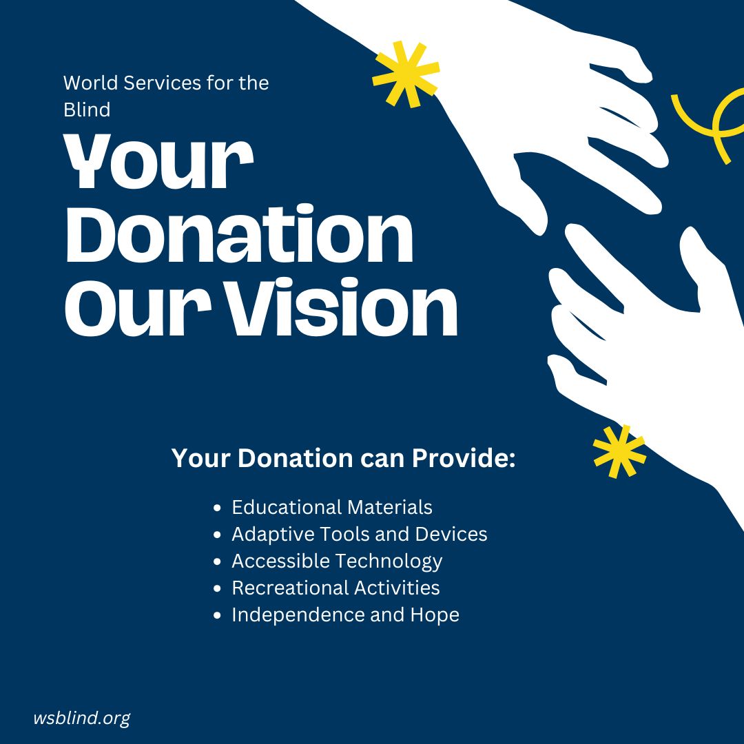 World Services for the Blind tweet media