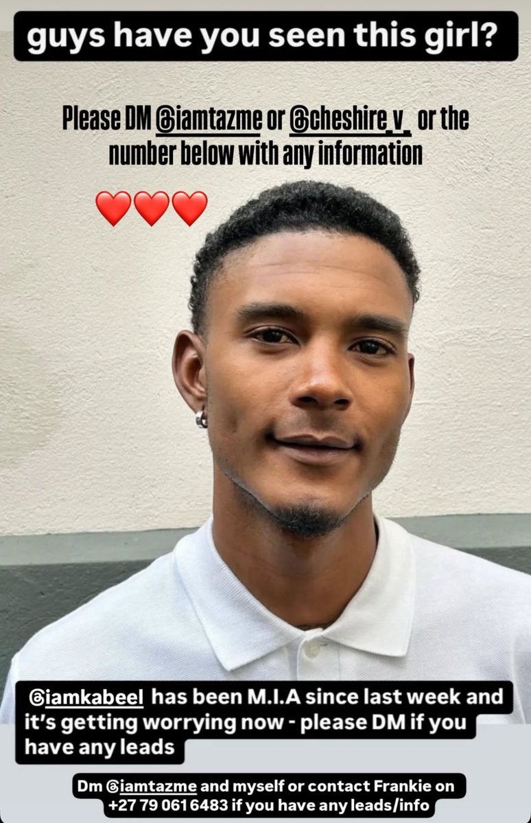 Please help us find Kabeel!