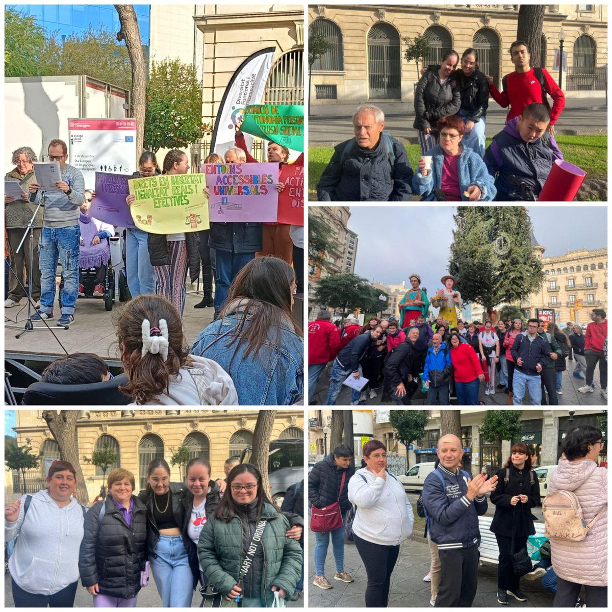 FundalisTGN's tweet photo. Avui #3desembre des de la #FundacioOnada #Tarragona també hem celebrat el #DiadeladisCAPACITAT #fansdel49, amb la lectura del manifest organitzat pel Consell Municipal de la Discapacitat @TGNAjuntament  !
👉https://t.co/xYDuA7eQZr https://t.co/JTIjiJS1Dp