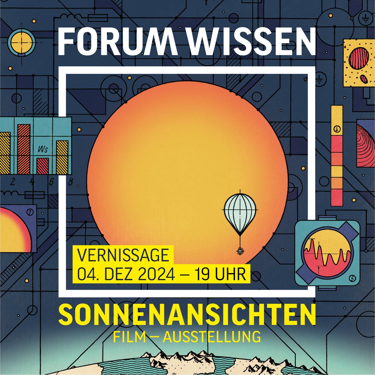 Forum Wissen GÖ (@forumwissengoe) on Twitter photo Let the sun shine in!🌞
Die neue Ausstellung #Sonnenansichten gibt Einblicke in die Sonnenforschung. Im Fokus: Ein Film über die Sunrise III-Mission, die die Sonne aus der Stratosphäre erforschte. In Zusammenarbeit mit dem <a href="/MPSGoettingen/">Max Planck Institute for Solar System Research</a>!
📅 4.12.24 – 15.2.25 | #ForumWissen Let the sun shine in!🌞
Die neue Ausstellung #Sonnenansichten gibt Einblicke in die Sonnenforschung. Im Fokus: Ein Film über die Sunrise III-Mission, die die Sonne aus der Stratosphäre erforschte. In Zusammenarbeit mit dem <a href="/MPSGoettingen/">Max Planck Institute for Solar System Research</a>!
📅 4.12.24 – 15.2.25 | #ForumWissen