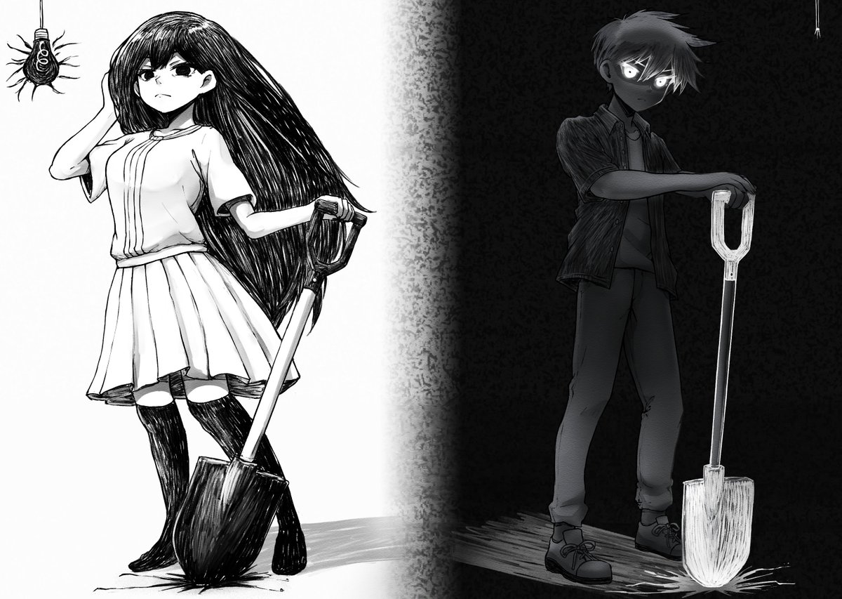 Black and White (OMARI)
#OMORI #OMORIFANART