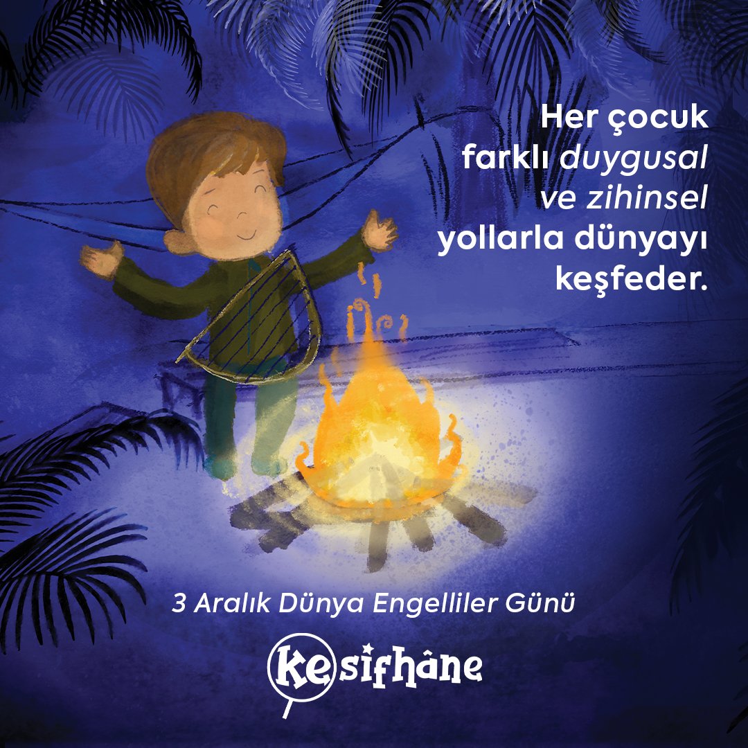 kesifhane_'s tweet photo. Karanlıkta Görebiliyorum'un kahramanı Orhan’ın #3AralıkDünyaEngellilerGünü için bir mesajı var:
Hayatı tüm duyularımızla keşfettiğimizde, karanlık bile aydınlanabilir. 💫

Önyargılardan özgürleşme cesareti tüm engelleri aşar!

#Keşifhane https://t.co/uuFgNlLkOd