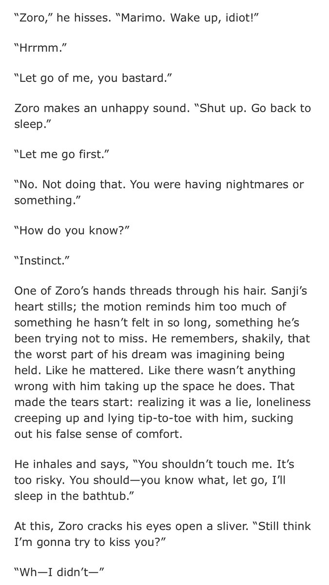 mellishfic's tweet photo. Proud of this story so wanted to share it--happy #zosanday !
https://t.co/l8oRRM3UEJ
#Zosan
#ゾロサン
#ZoSanWeek2024
#11月32日はゾサの日 https://t.co/Cg2JWqv8r6