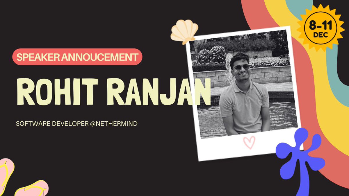 web3conf_india's tweet photo. From Starknet wizardry to Ethereum’s core, this @nethermind dev is coding the future—Goa, get ready! 🌴⚡ https://t.co/2kj07pwXvm